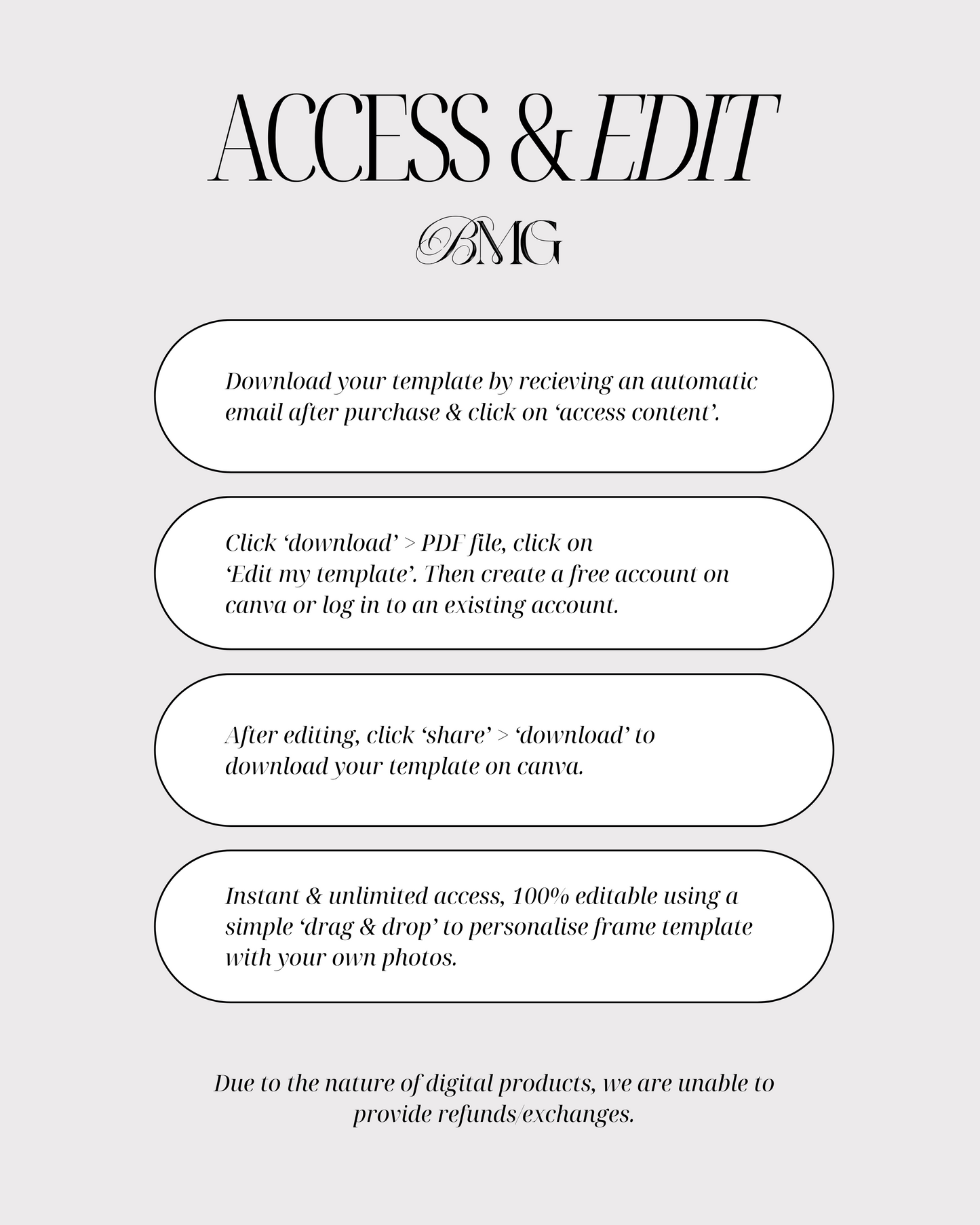 Editable Brand Identity Vision Board Template